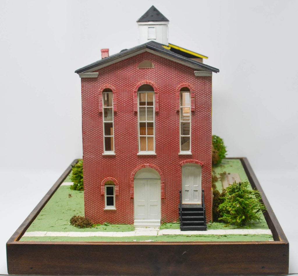 Scale Model of the Historic 1876 Synagogue, ca. 1968. Capital Jewish Museum Collection