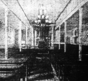 Historic interior photo of Adas Israel Synagogue